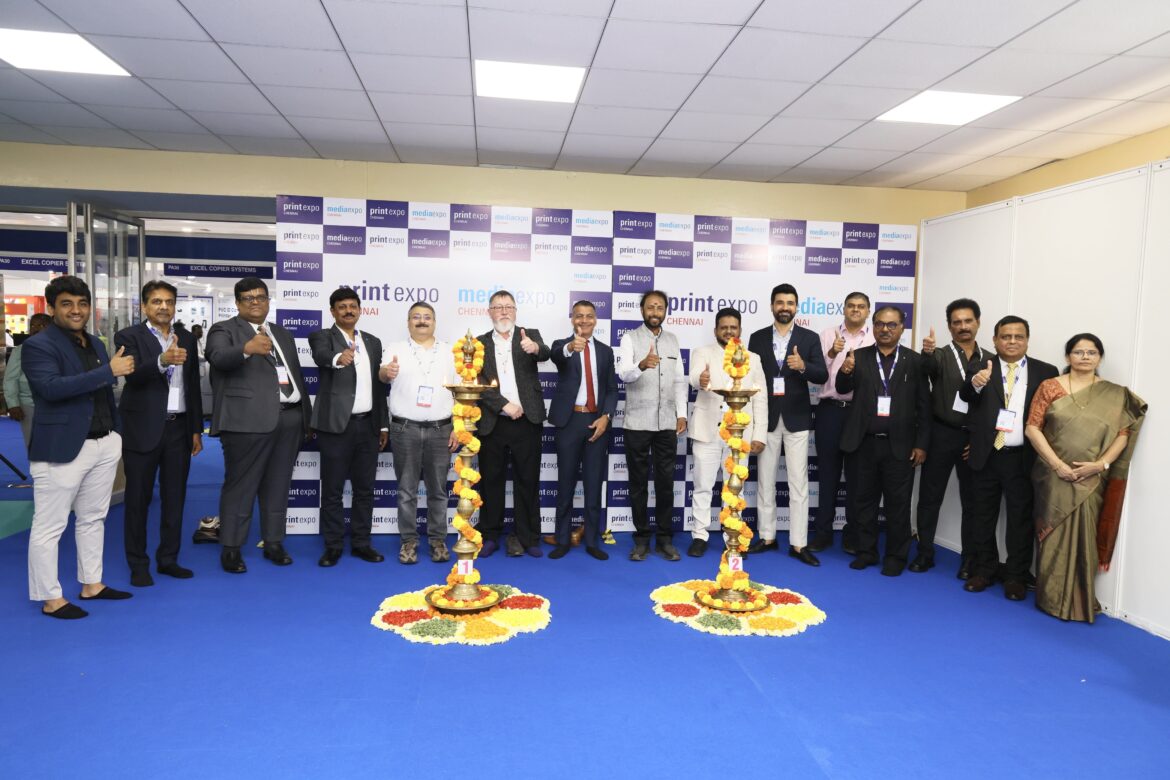 Spotlight on print, signage and branding solutions as Print Expo Chennai – Media Expo Chennai opens today at Chennai Trade Centre