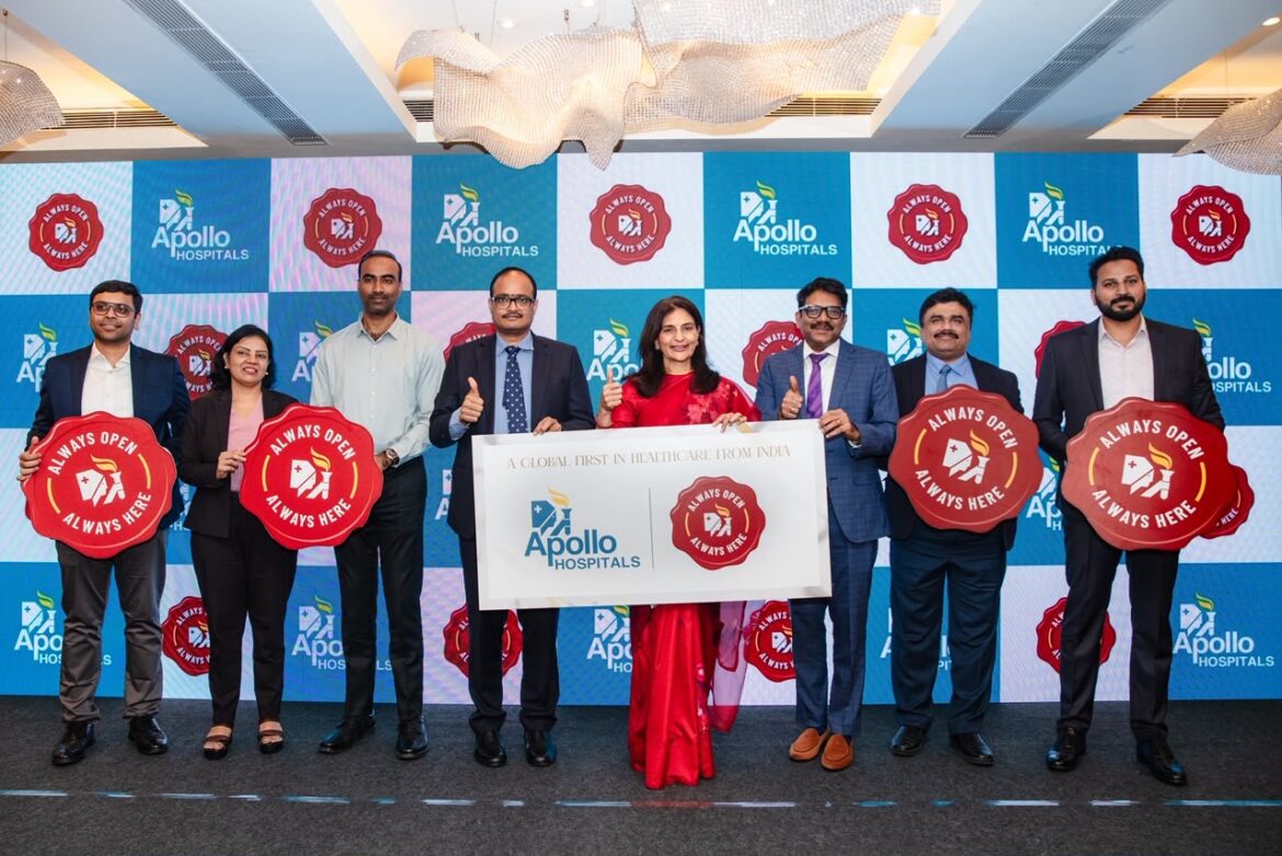 Apollo Hospitals launches ‘Always Open, Always Here’, a global first in healthcare from India