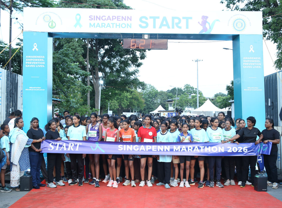 3,000 WOMEN PARTICIPATED IN ‘SINGAPPEN MARATHON 2026’