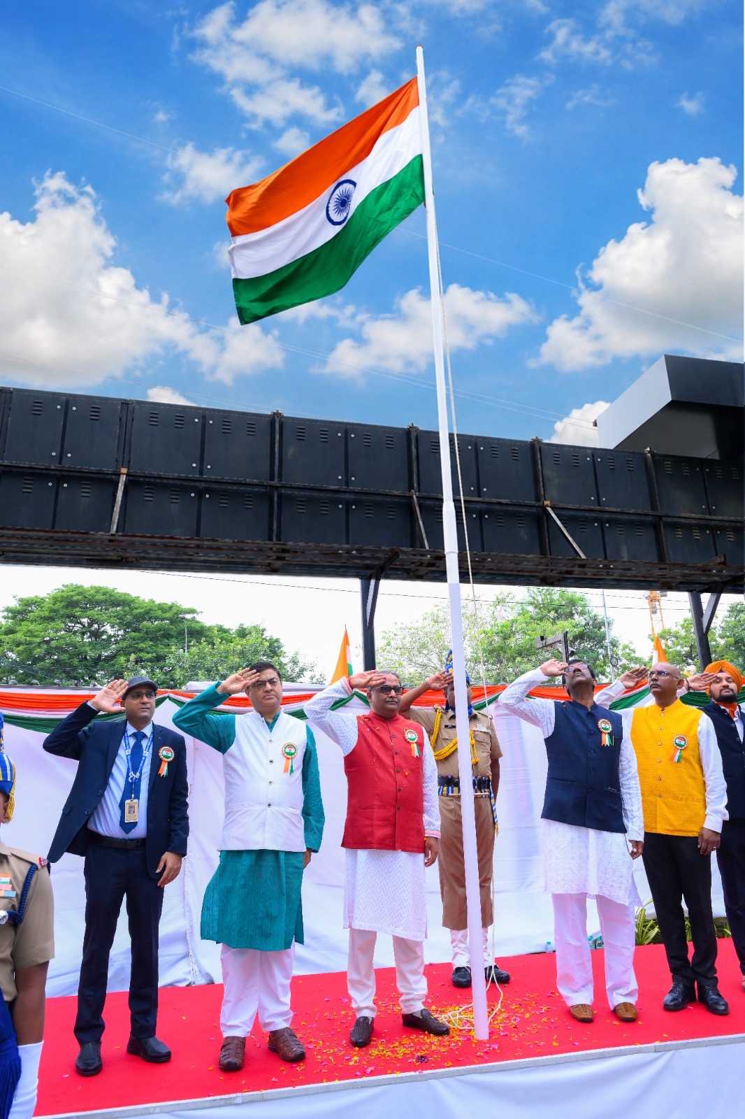 Indian Overseas Bank Celebrates Independence Day with CSR Support for NIVE Trust & Centralized NRI Back Office Launch