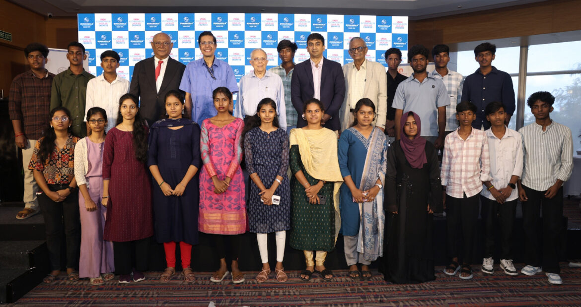 Sumangala Steel’s 4th Edition ‘Ungal Kuzhandayum Aagalaam Engineer’ Scholarships for Children of Construction Workers