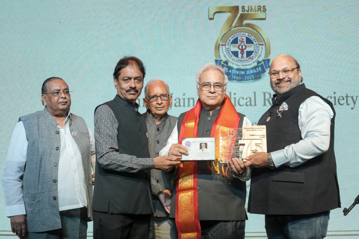 Shree Jain Medical Relief Society Marks 75 Years of Service to Mankind